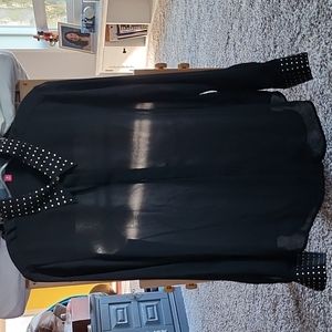 Vince Camuto Sheer Blouse